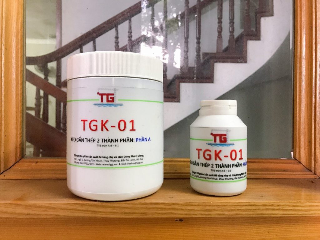 Glue for attaching steel and connecting steel – TGK-01